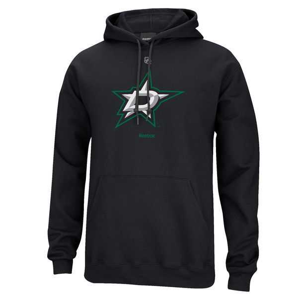Men's Dallas Stars Primary Logo Pullover Hoodie - Black,We sell and wholesale Men's Dallas Stars Primary Logo Pullover Hoodie - Black on line form chian!